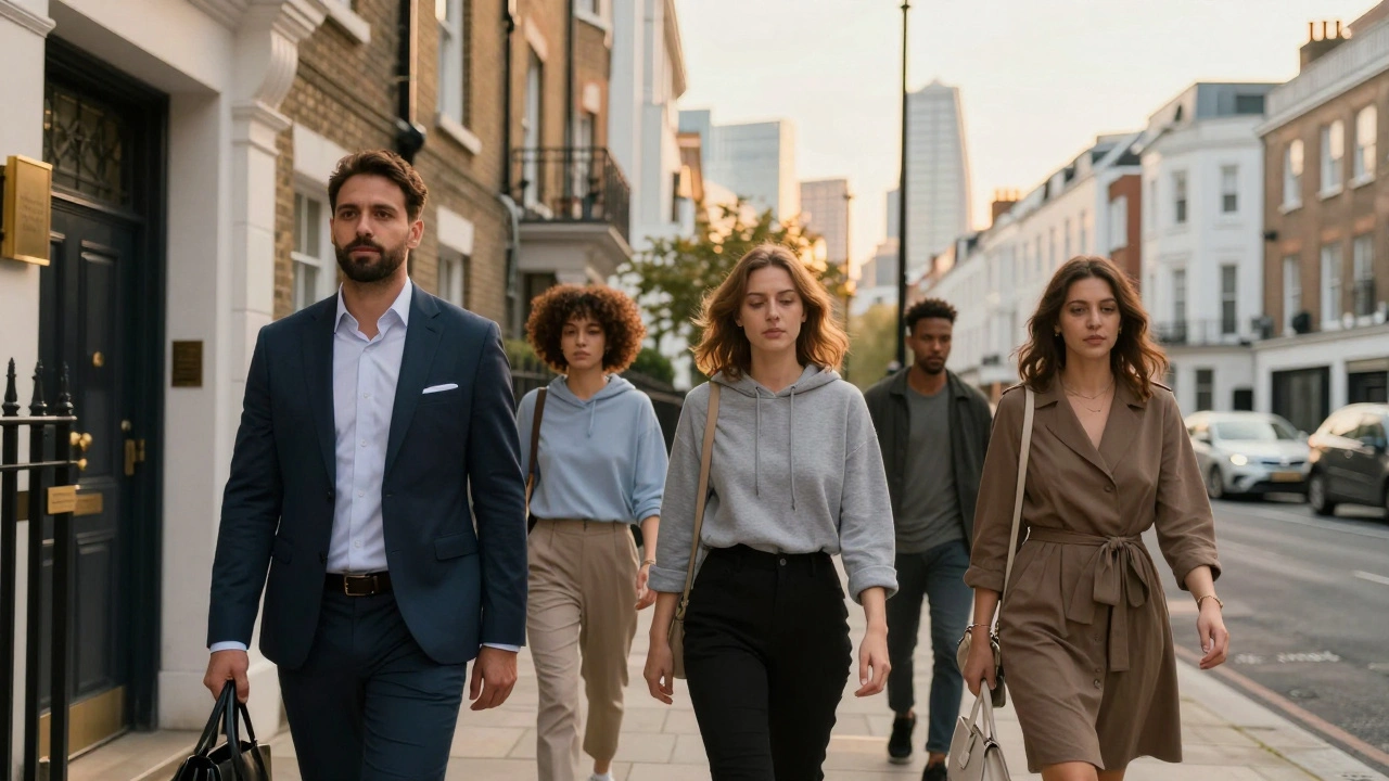 People leaving private massage sessions in London, looking relaxed and restored after a therapeutic experience.